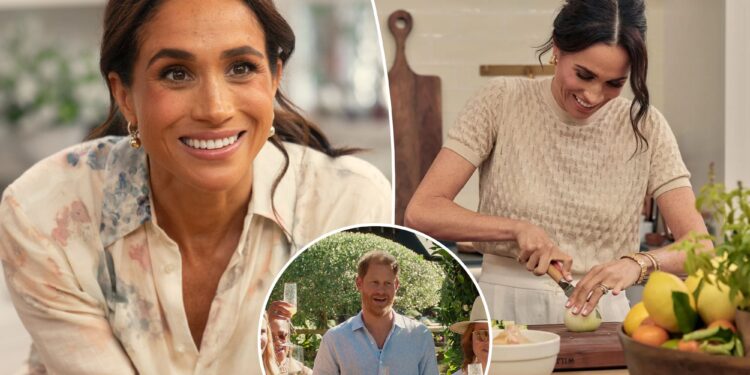Meghan Markle appears to make subtle dig at royal life in front of Prince Harry in new Netflix series, 'With Love, Meghan'