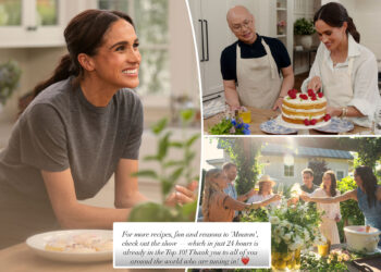 Meghan Markle boasts about success of Netflix's 'With Love, Meghan' after it's mercilessly dragged by critics