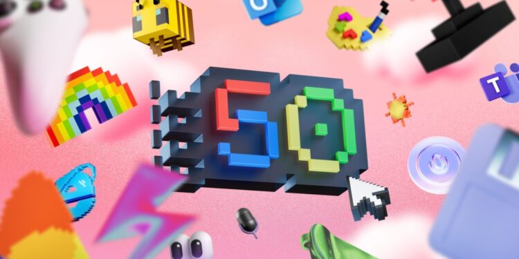 Microsoft is holding a 50th anniversary and Copilot event in April