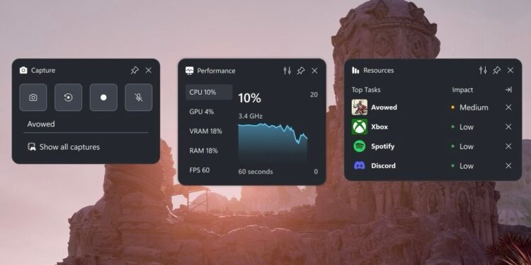 Microsoft revamps its Windows Game Bar