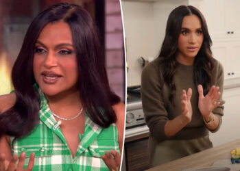 Mindy Kaling on the negative 'reaction' Meghan Markle got for correcting her