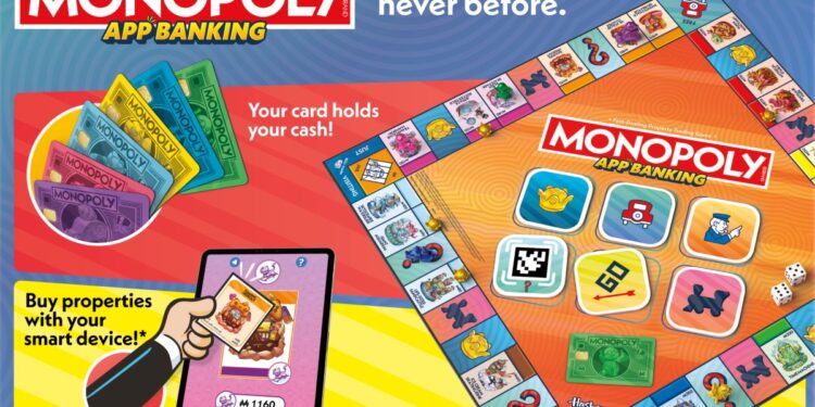 Monopoly App Banking replaces cash and math with a mobile app