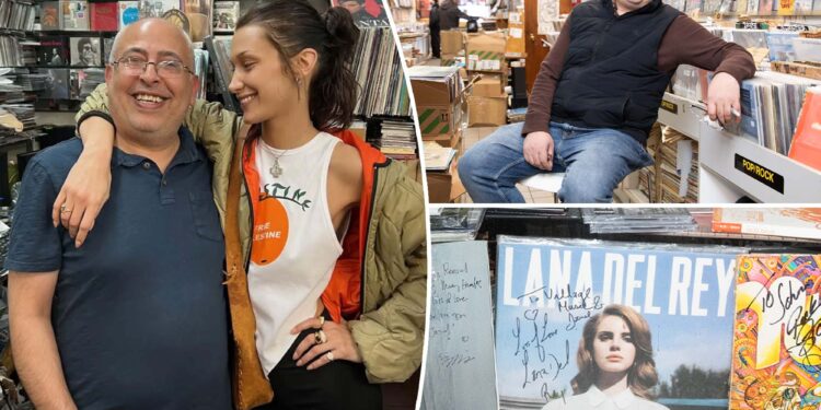 NYC's Village Revival Records counts Bella Hadid and Bono as fans