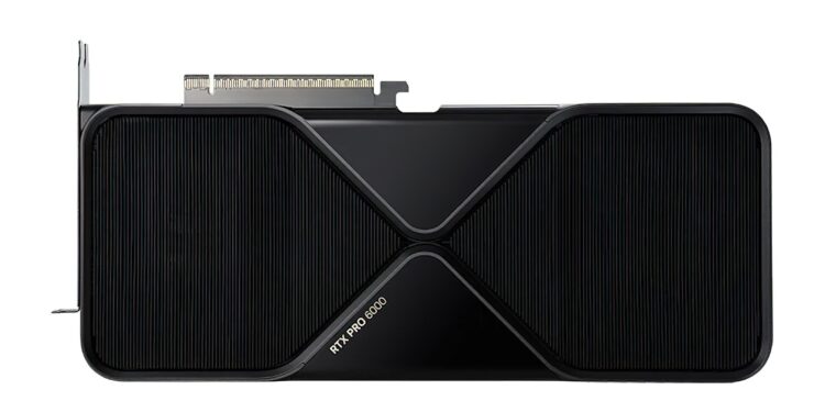 The RTX Pro 6000 looks a lot like Nvidia’s RTX 50-series GPUs.