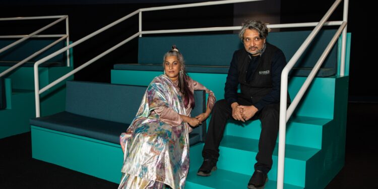Shaina Anand and Ashok Sukumaran at the opening for the exhibit Video After Video: The Critical Media of CAMP, at The Museum of Modern Art in New York on February 20th, 2025.