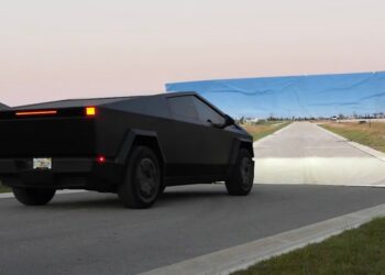 People keep putting fake walls in front of Teslas