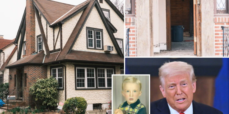 President Trump's childhood home in NYC sells at steep discount