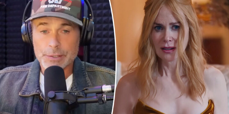 Rob Lowe disagrees Nicole Kidman is 'brave' for 'Babygirl' sex scenes