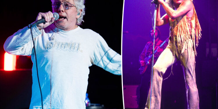 Roger Daltrey, The Who frontman, going deaf and blind at 81