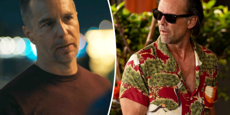 Sam Rockwell’s 'White Lotus' cameo gave Walton Goggins anxiety