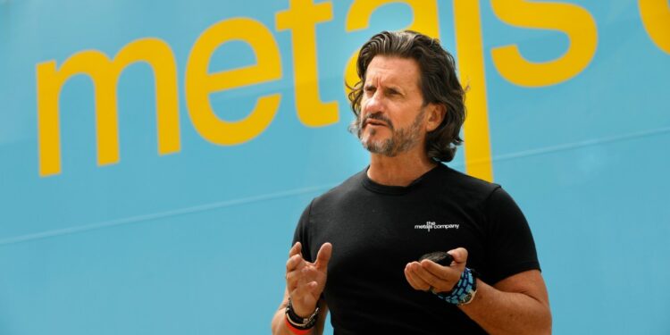 The company that wants to mine battery minerals from the deep sea is turning to Donald Trump for support.