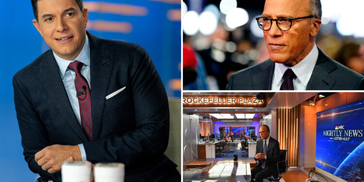 Tom Llamas to take over for longtime 'NBC Nightly News' anchor Lester Holt