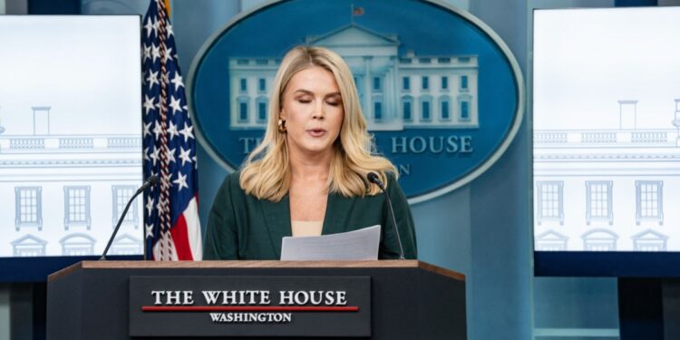 Trump White House appeals to right-wing new media with ‘Podcast Row’