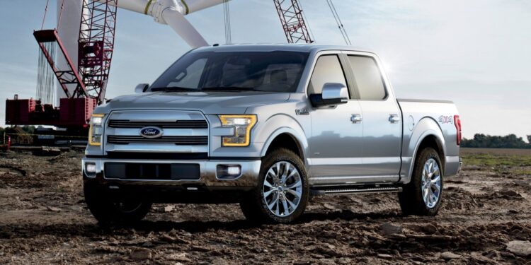 Ford F-150 full-size pickup.