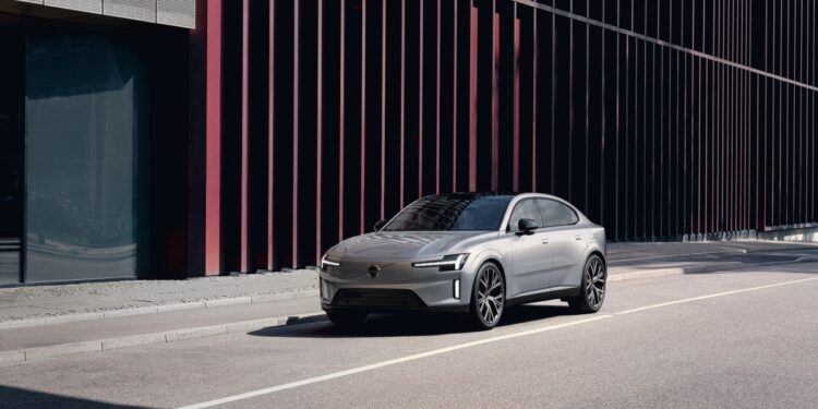 Volvo’s ES90 is a high-riding electric sedan with 434 miles of range