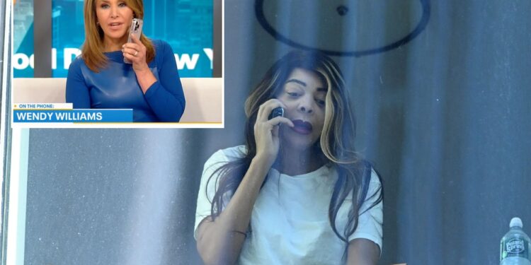 Wendy Williams calls ‘Good Day New York’ after being whisked to NYC hospital in response to desperate note for help