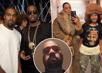 What Sean 'Diddy' Combs said to Kanye West in prison call after Kim Kardashian drama over daughter North West