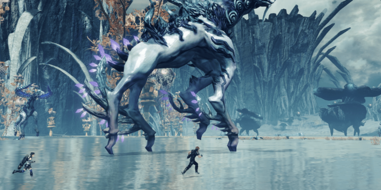 A screenshot from the video game Xenoblade Chronicles X.