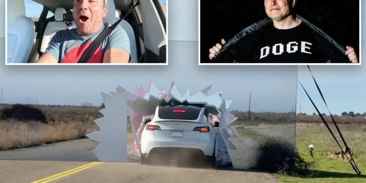 YouTuber Mark Rober's Tesla 'crash test' sparks hoax accusations