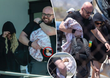 Britney Spears brings toy baby doll to Mexico for vacation