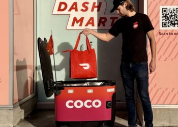 DoorDash is expanding into sidewalk robot delivery in the US