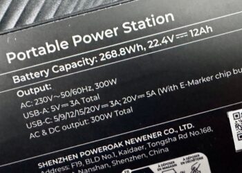This small portable power station has 268.8Wh of battery capacity to briefly power some home appliances (up to 300W) in a pinch, but it’s better suited to keeping your USB-C gadgets charged.