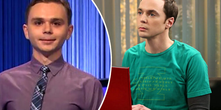 'Jeopardy!' contestant Liam Starnes called look-alike of 'Big Bang Theory' character Sheldon Cooper
