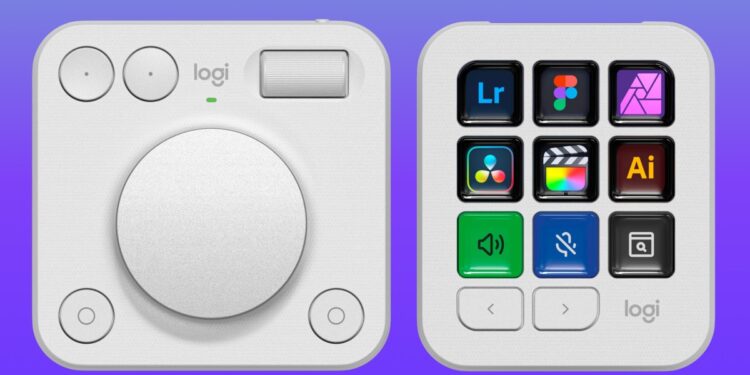 Logitech’s MX Creative Console now supports Figma and Adobe Lightroom