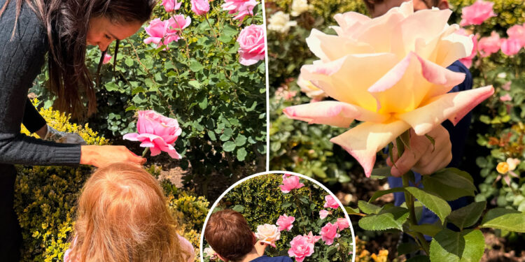 Meghan Markle shares rare pics of Archie, Lilibet in garden after revealing daughter's American accent