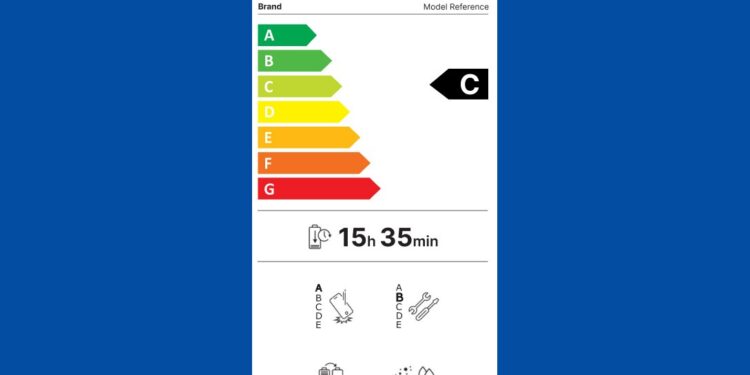 New smartphone labels for battery life and repairability are coming to the EU