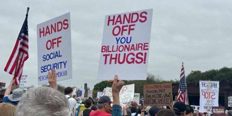 Over 700 events and protests across the US mark ‘A National Day of Action’