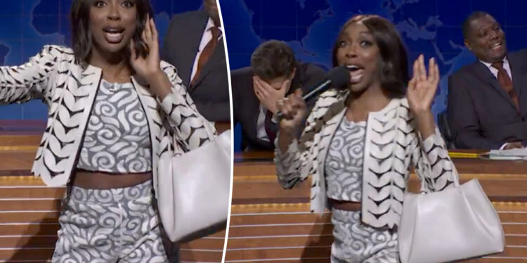 'SNL' audience curses during Ego Nwodim Weekend Update sketch