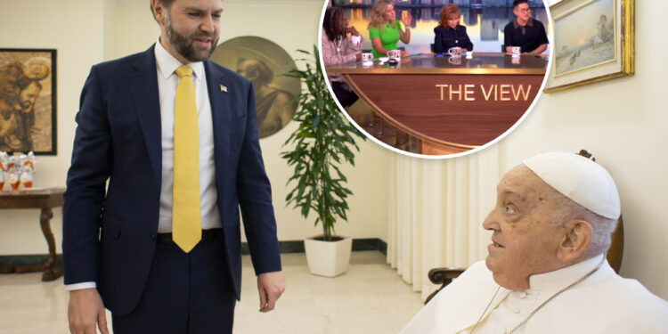 'SNL' star Bowen Yang calls JD Vance 'a pope killer' on 'The View'