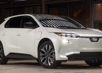 Subaru’s only EV adds 25 percent more range, faster charging, and improved AWD