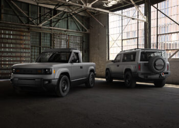 The $20,000 American-made electric pickup with no paint, no stereo, and no touchscreen