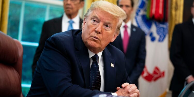 Trump goes after websites that raise money for his enemies