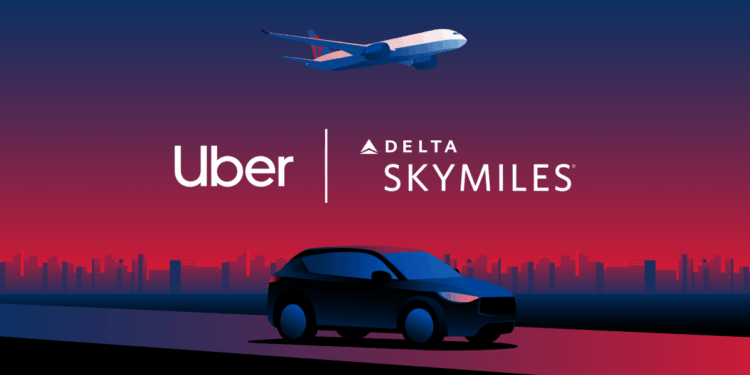 Uber users can now earn miles with Delta Air Lines
