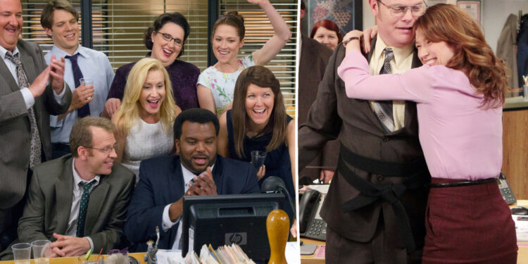 What ‘The Office’ cast was secretly doing at desks while filming