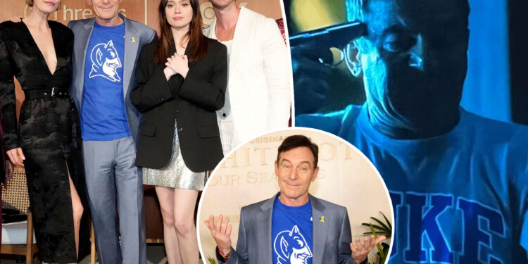 White Lotus' Jason Isaacs trolls Duke after school slammed show