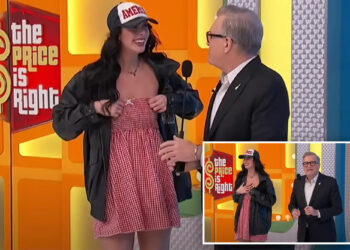 ‘The Price is Right’ player nearly has wardrobe malfunction on show