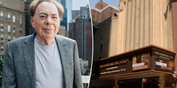 Andrew Lloyd Webber dreams of buying this famous theater: 'The best stage on Broadway'