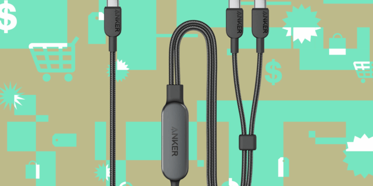 Anker’s two-headed USB-C cable is 31 precent off at Amazon