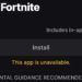 Apple blocks Fortnite’s App Store return as downloads fail in Europe