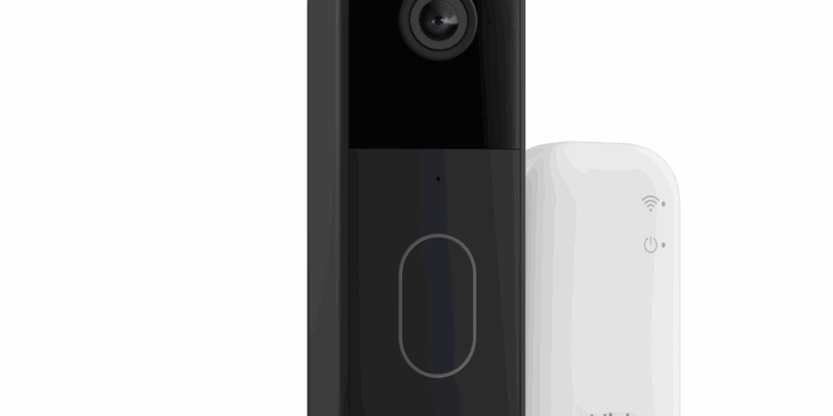 The Blink doorbell comes in black and white and requires a Blink Sync module to work. It comes with the new Sync Module Core, pictured, which uses a USB Type-C to Type-A cable.