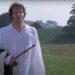 Colin Firth emerging from a lake with a wet shirt in the 1995 BBC miniseries Pride And Prejudice.