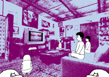 A screenshot from the video game Despelote.