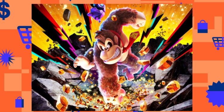 Donkey Kong Bananza for the Switch 2 is discounted at Costco