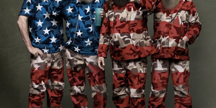 Jase Robertson, Si Robertson, Willie Robertson, Phil Robertson