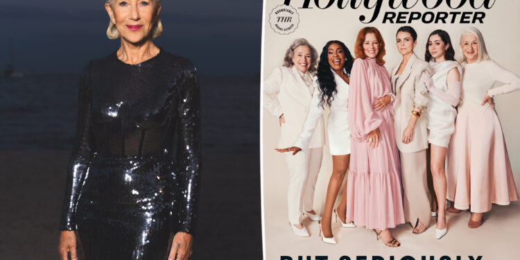 Helen Mirren tells 5 A-list actresses 'none of us are beautiful'