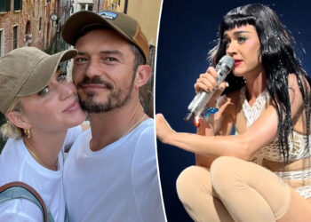 Katy Perry stops concert to scold fan for messaging Orlando Bloom on social media